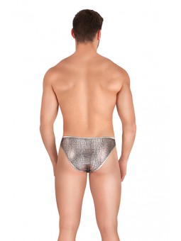 Slip Animal Print Plateado TU