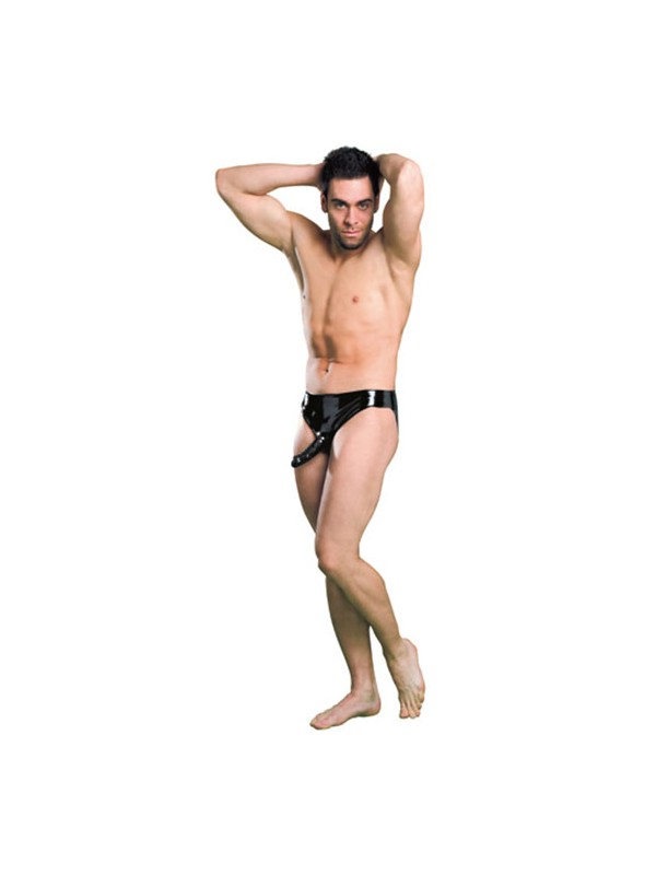 SLIP CON PENE NEGRO T S