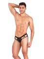 Slip Suspensorio Negro TU