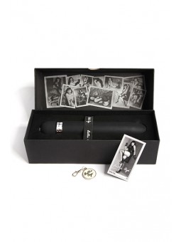 BETTIE PAGE VIBRO-A-GO-GO CLASSIC VIBRATOR BLACK