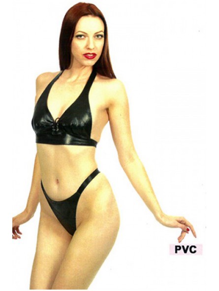 STORMY BIKINI BIKER NEGRO PVC