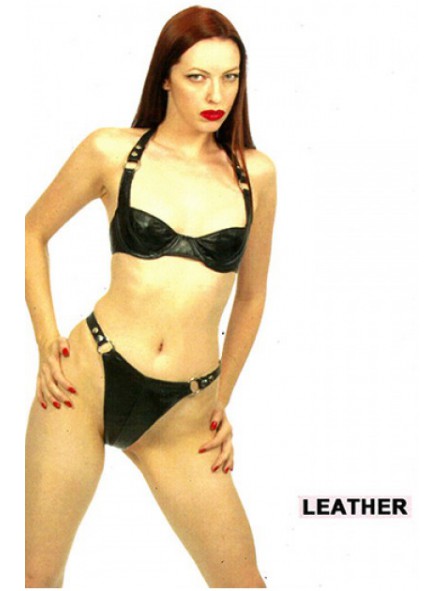 STORMY BIKINI VALENCIA CUERO NEGRO