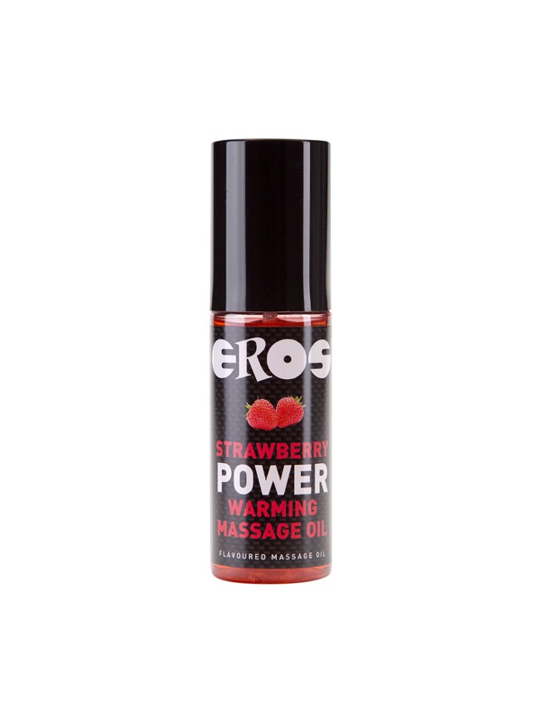 Strawberry Power Warming Massage Oil 100 ml