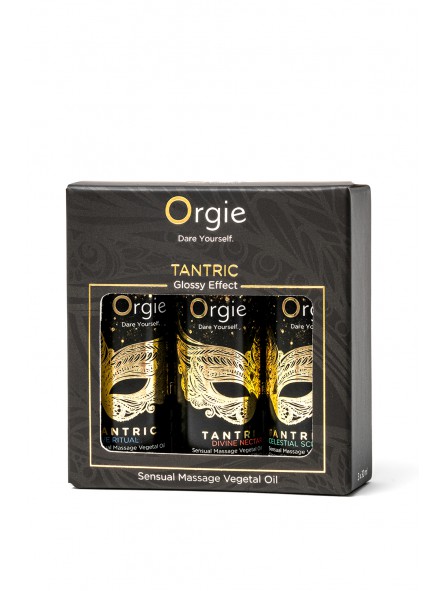 TANTRIC SENSUAL MASSAGE OILS 3 x 30ml Set Mini Size Collection