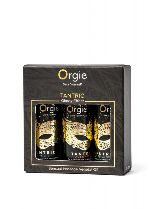 TANTRIC SENSUAL MASSAGE OILS 3 x 30ml Set Mini Size Collection