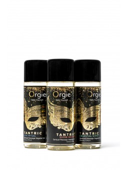 TANTRIC SENSUAL MASSAGE OILS 3 x 30ml Set Mini Size Collection