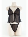 TEASER BABY DOLL 2XL NEGRO