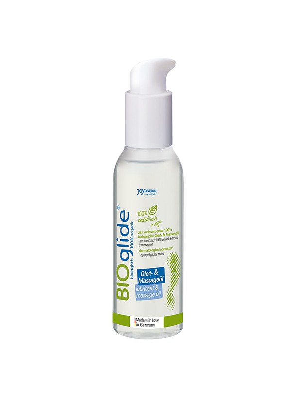 BIOglide lubricant and massage oil, 125 ml