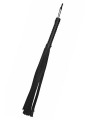 BLACK FAUX LEATHER FLOGGER