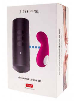 Titan & Cliona Couple Set Purple