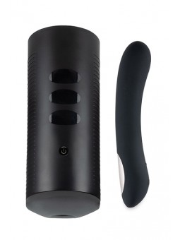 Titan & Pearl2 Couple Set Black